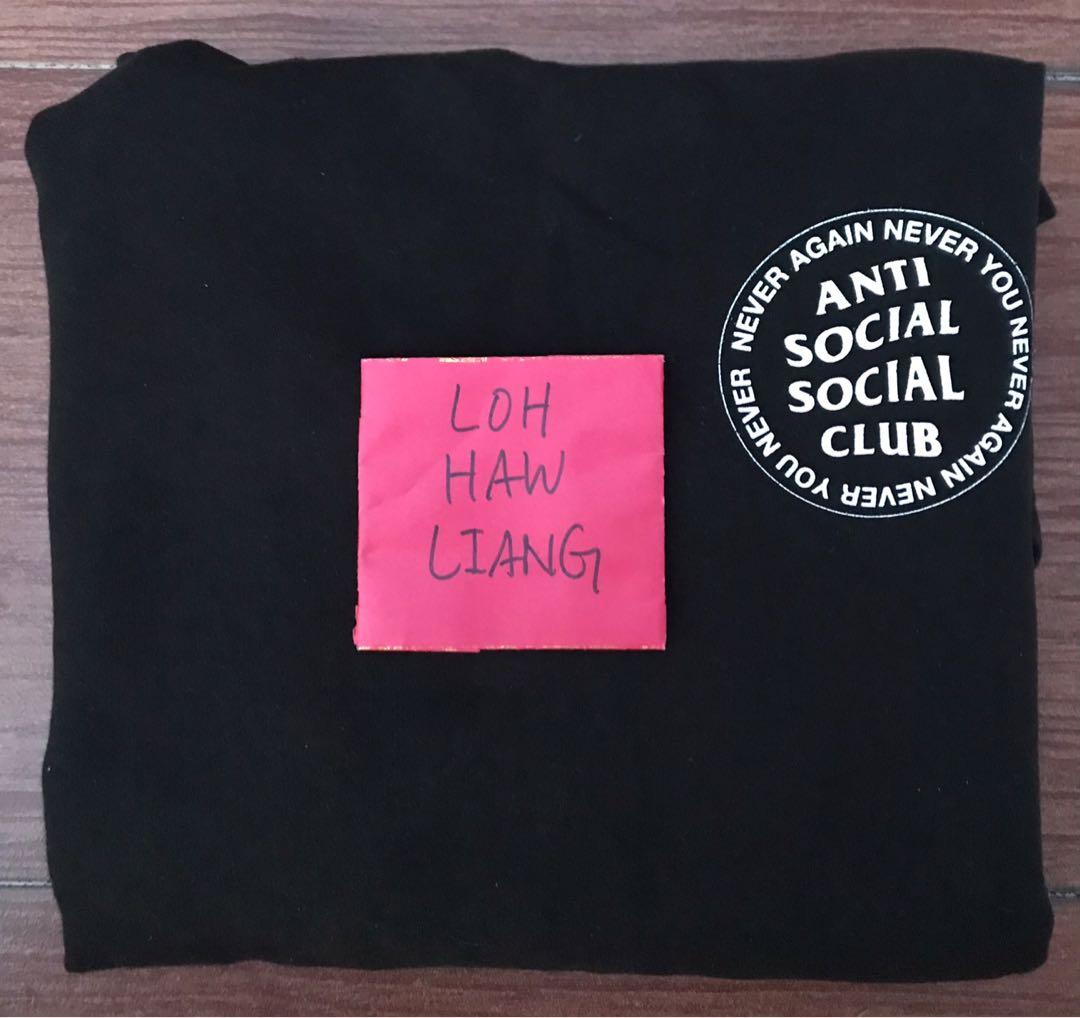 Assc never again never you hoodie clearance