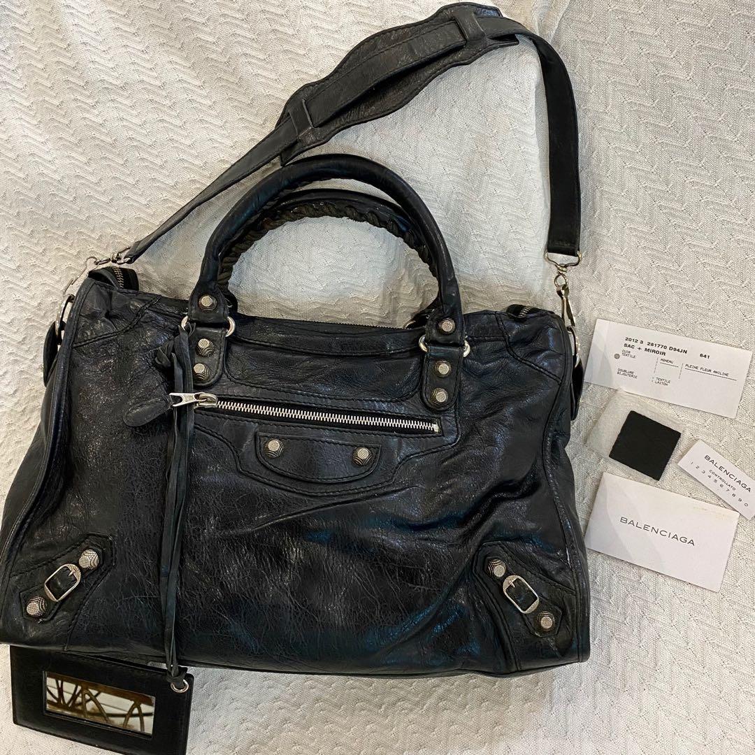 Authentic Balenciaga motor bag, Luxury, Bags & Wallets on Carousell