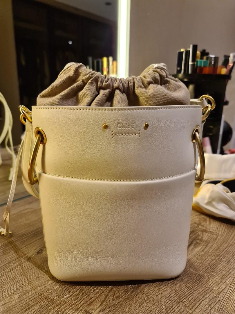 Chloe roy bucket bag white best sale