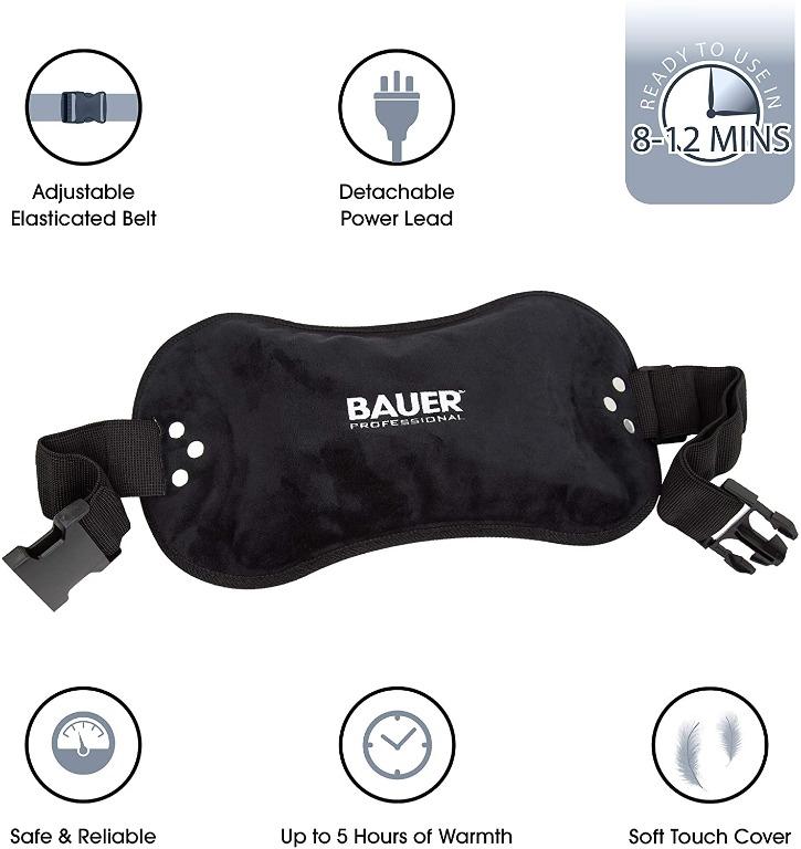 Bauer Professional Electric Hot Water Bottle & Back Warmer Heat