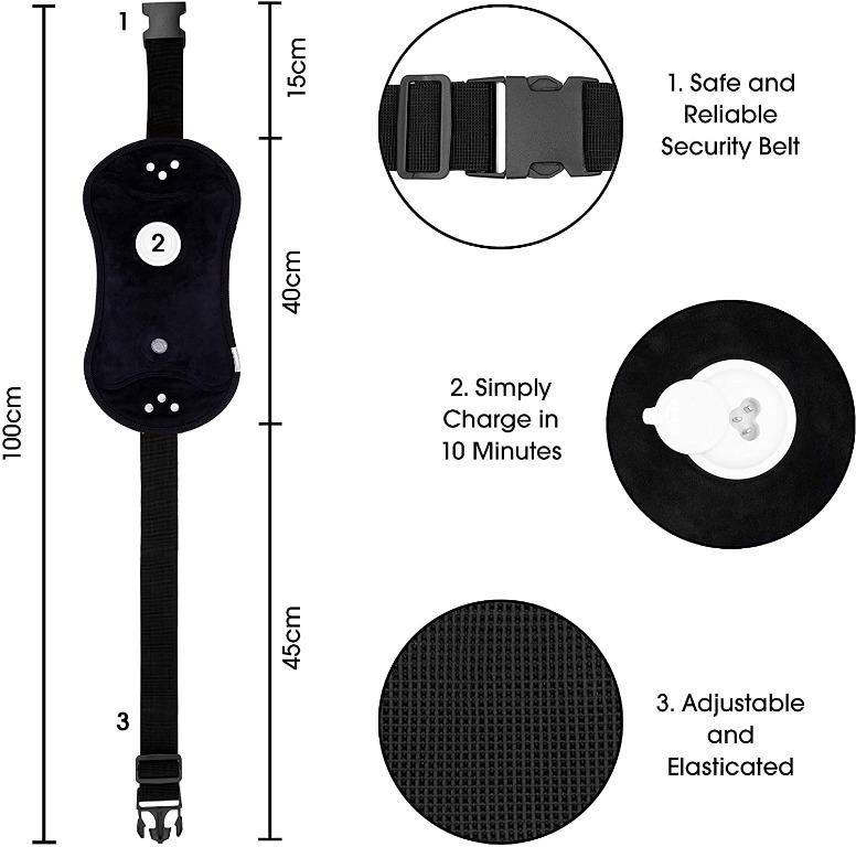 Bauer Professional Electric Hot Water Bottle & Back Warmer Heat