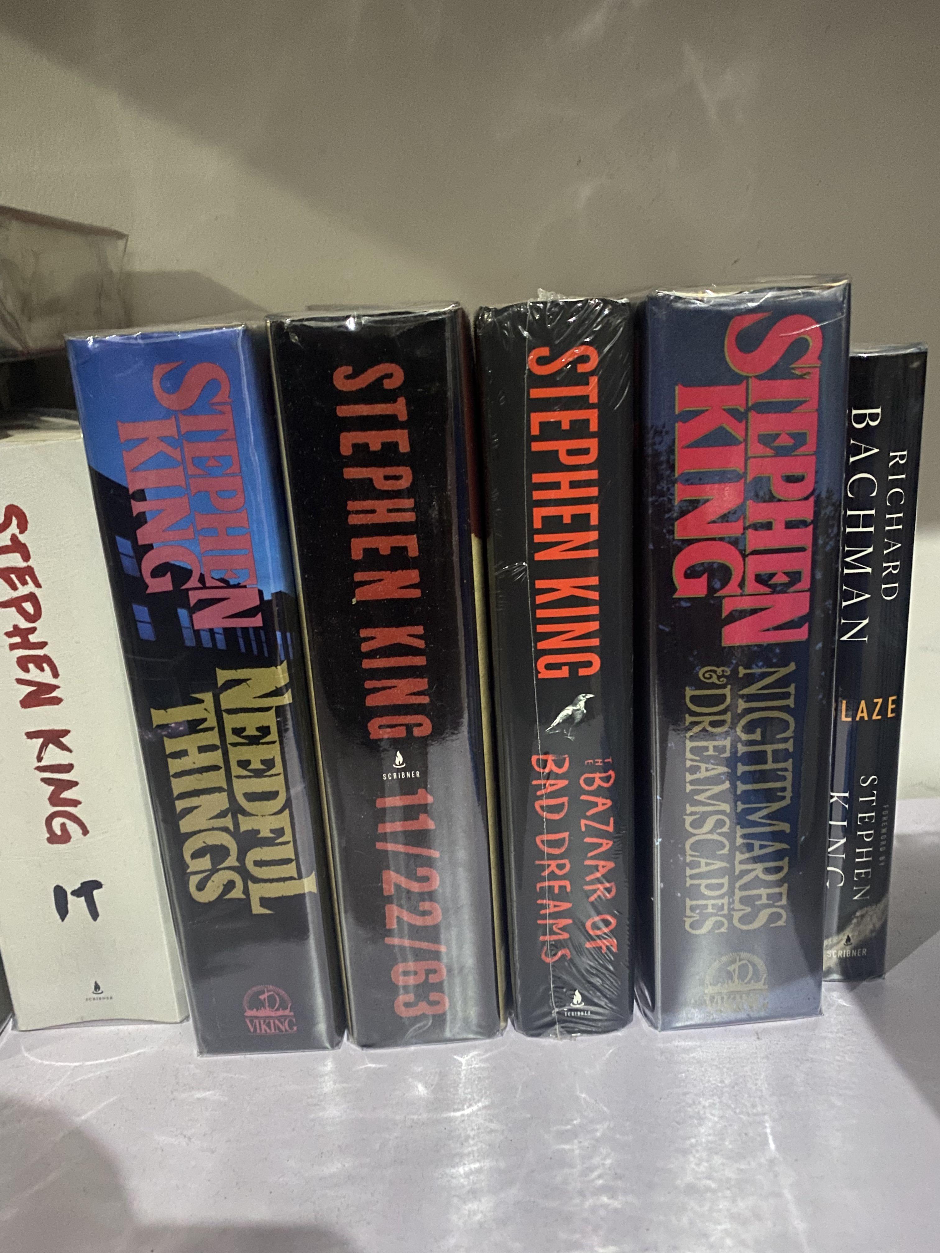 Big Sale Stephen King Books Very Good Condition Books Hardcover Hardbound Paperback Hobbies Toys Books Magazines Assessment Books On Carousell