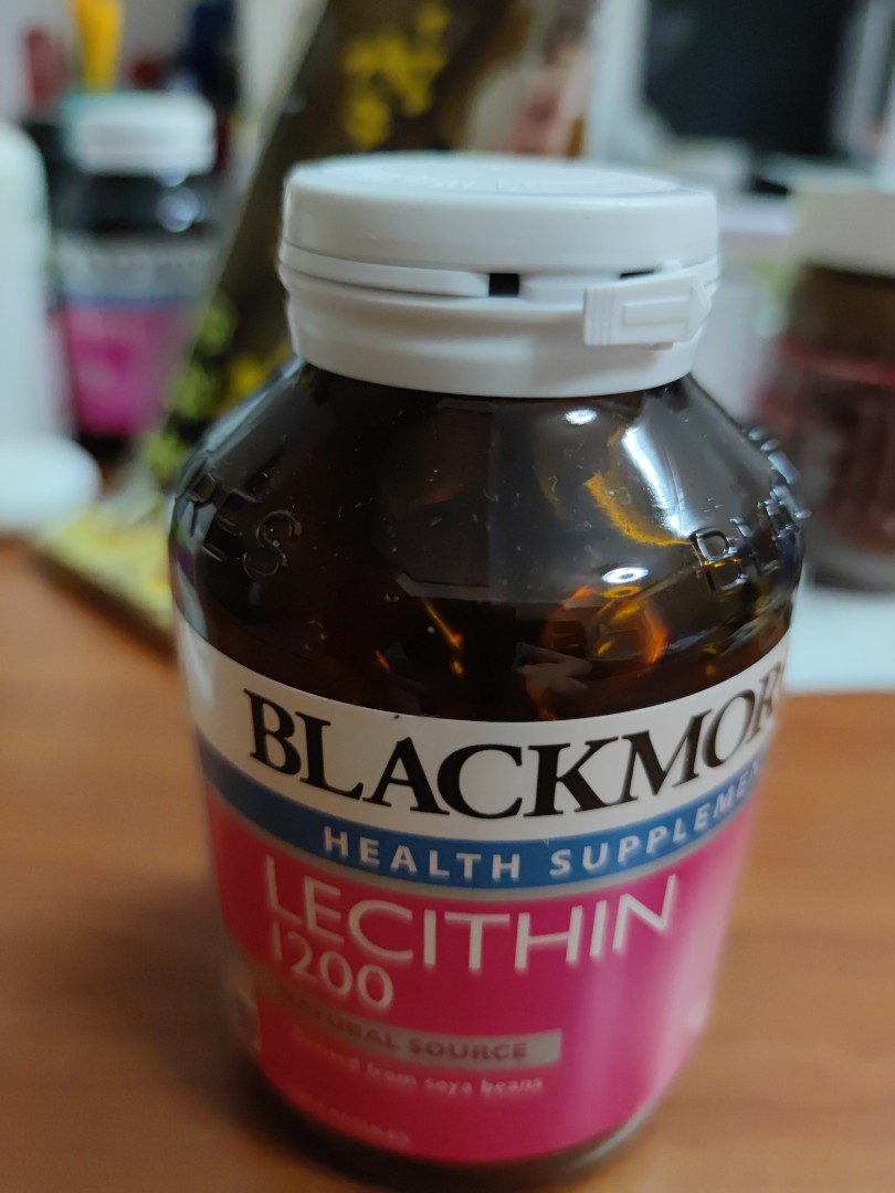 Blackmore lecithin 1200mg support liver function, fat metabolism and