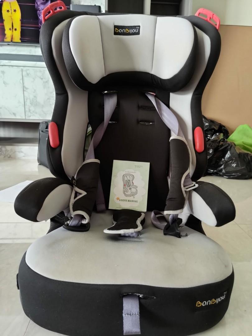 Bonbijou Comfort Cruise Car Seat convertible to booster seat and