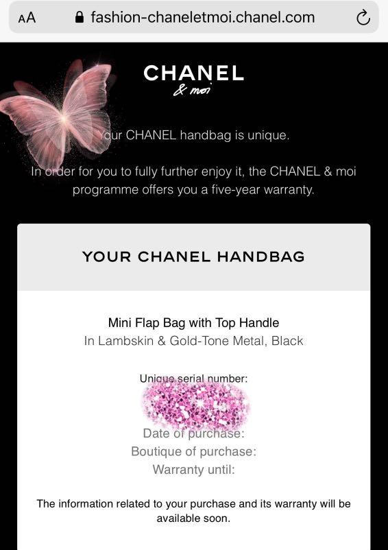 The CHANEL & moi programme, CHANEL