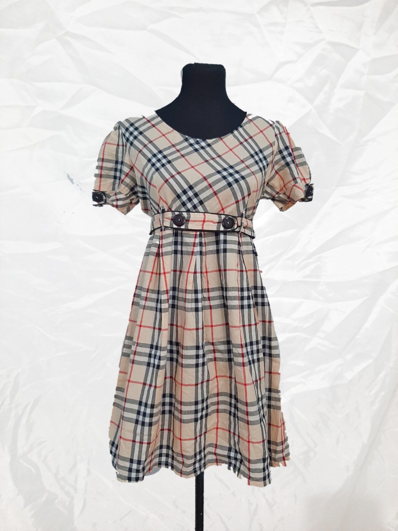 burberry inspired dress