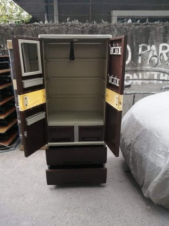 Cabinet plastic rattan (Category: Shelves, Cabinets & Racks) located in Quezon City. Submitted by mikesiawingco (Listing ID 1107081875, Image 2). Description: FOR SALE ❗❗BODEGA SALE ❗❗ Plastic Rattan Drawer and Cabinet ( J&T, Zooey, Daisy, Jolly ) 5 & 6 Layer Drawer Twin Galaxy Cabinets Cabinet with Drawer CASH ON DELIVERY Open for Pick up and Delivery PM SURE BUYERS ‼️ FOR SALE ‼️ ☺ Sobrang mura po kesa sa mall. ☑ BIG DISCOUNT FOR BULK ORDER 50 
