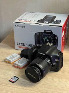 Canon DSLR EOS 550D + 18-55 IS II EF-S Kit [ READ DESC ] 