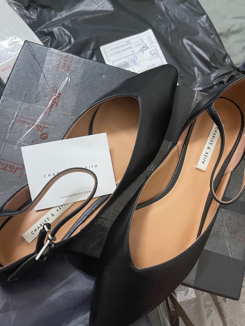Charles Keith Slip On Shoes New