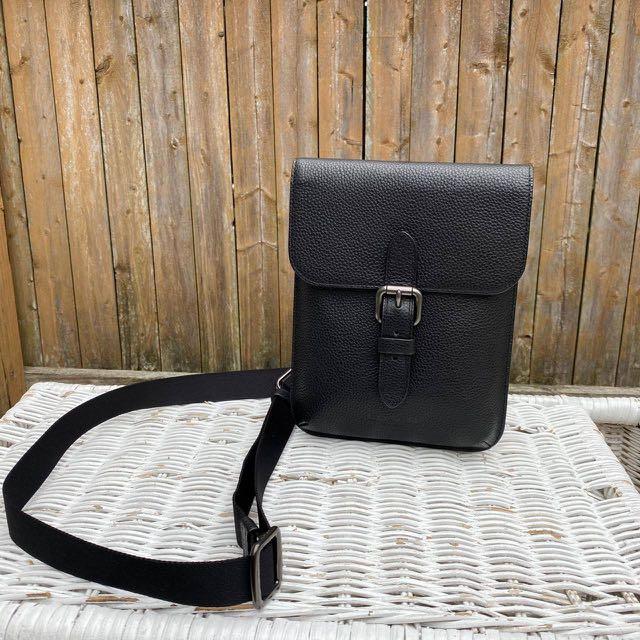 COACH Men Small Hudson Crossbody in Black, Men's Fashion, Bags, Sling Bags  on Carousell