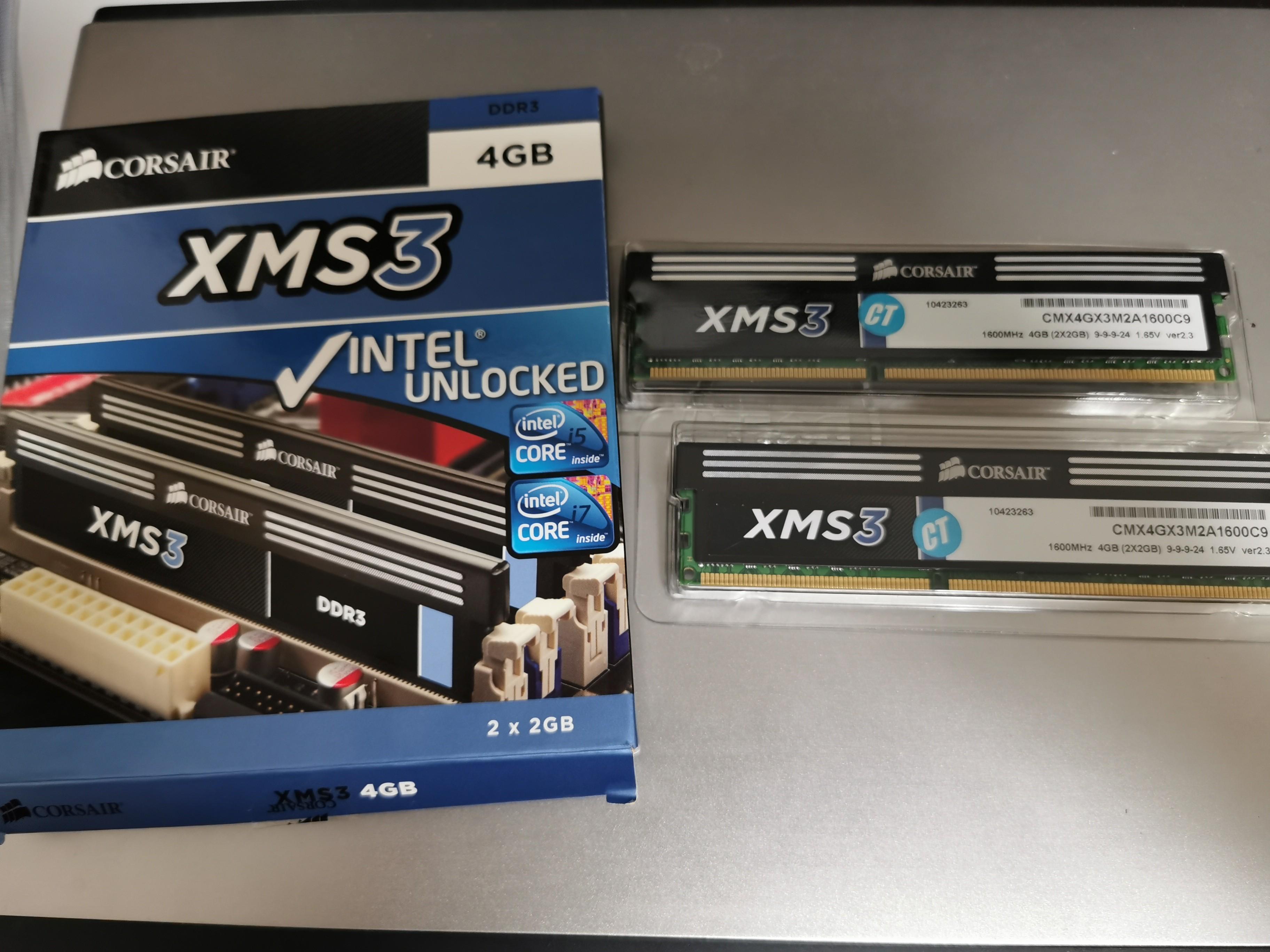 Corsair hot sale xms3 4gb