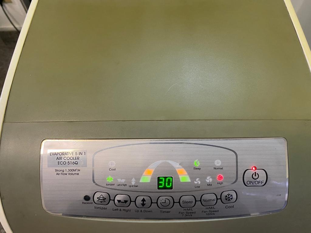 EuropAce 5 In 1 Evaporative Air Cooler 1300 m3/h (ECO 516Q) / FAN + AIR