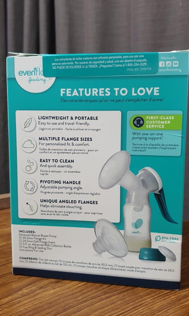 Evenflo Advance Manual Breast Punp (Category: Breastfeeding & Bottle Feeding) located in Paranaque City. Submitted by chc_mnl (Listing ID 1107124986, Image 3). Description: Evenflo Advance Manual Breast pump Brand New and Sealed RFS: Excess order from US.