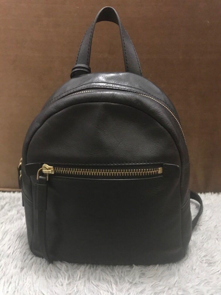 Fossil Backpack, Barang Mewah, Tas 