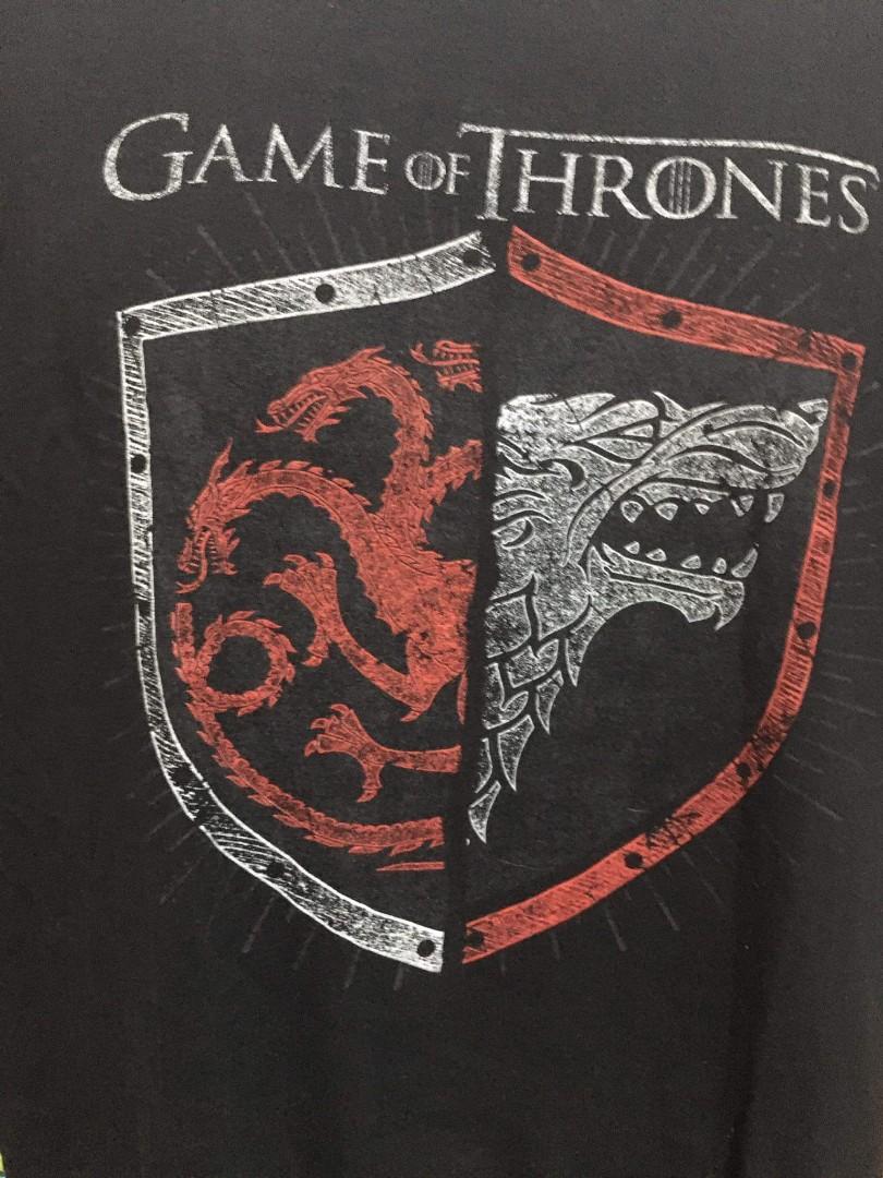 Games of Thrones T-Shirt (Category: Tshirts & Polo Shirts ) located in Davao. Submitted by soleace (Listing ID 1107207875, Image 2). Description: Good Condition Dime: 26 inches - width x 28 inches - length 100% Cotton MOP:Gcash/MayPaya.