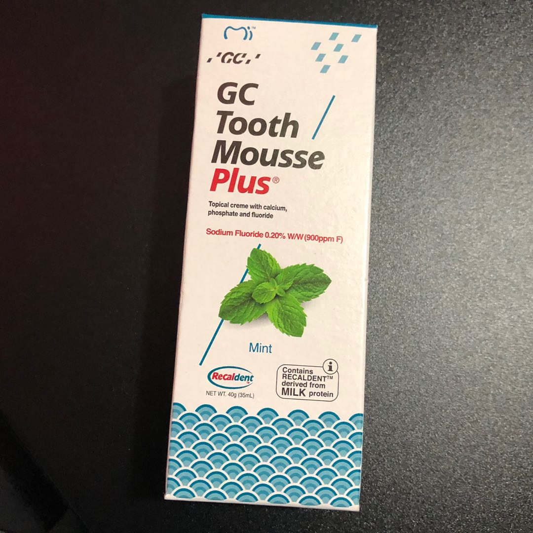 GC Tooth Mousse Plus (Mint), Beauty & Personal Care, Oral Care on Carousell