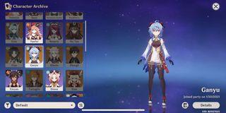 Genshin impact ganyu account ar 41