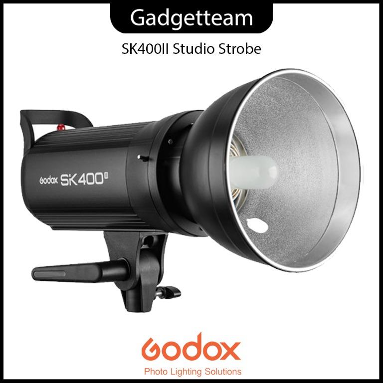 Godox SK400II / SK 400 II Professional Compact Studio Flash Strobe Light,  Photography, Photography Accessories, Flashes on Carousell