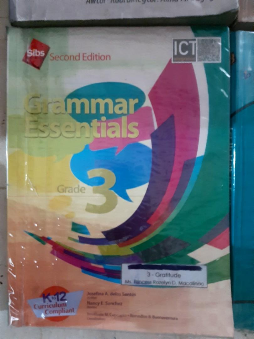Grade 3 Books (Category: Textbooks) located in Pasig City. Submitted by sharkygurl (Listing ID 1107121852, Image 2). Description: Condition: most books with pencil answers and ballpen checkmarks // good for reference PLP 100 Inang Wika 200 MOOG 200 Grammar Essentials 150 Let Us Walk In Faith 200 Empowering Science 150 Bagong Lakbay 200 Level Up with Math 100.