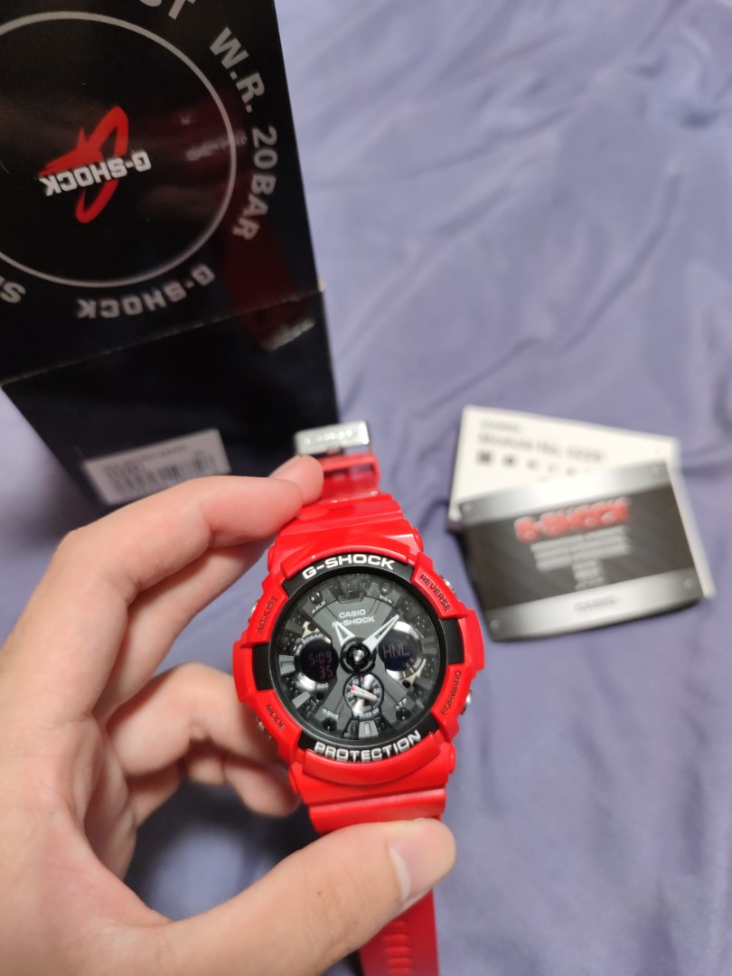G Shock gshock 5229 Ferrari Red