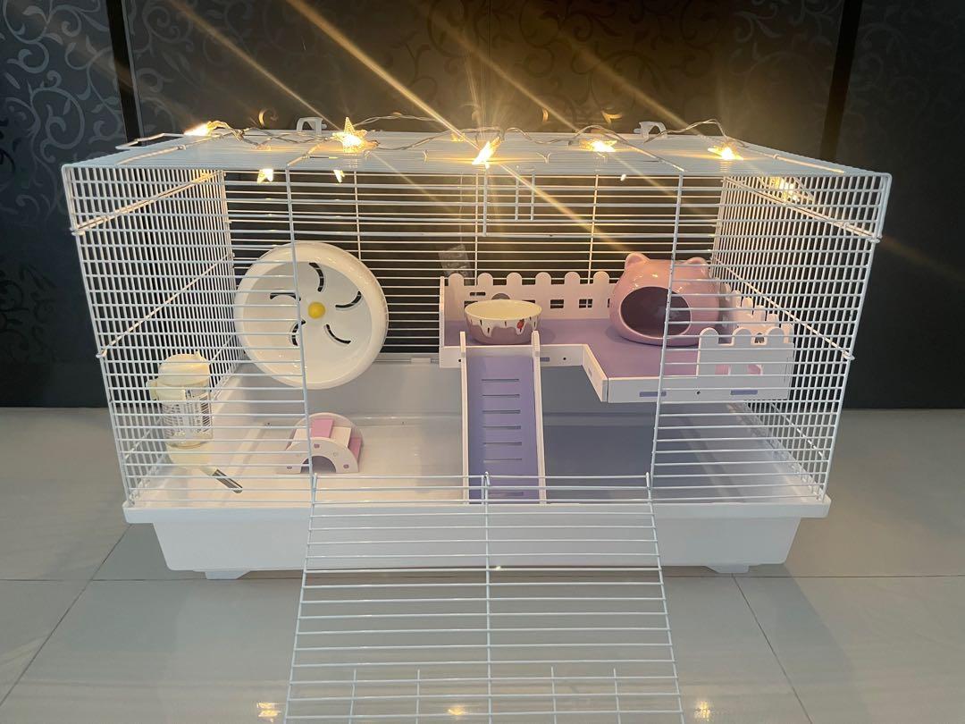 led hamster cage