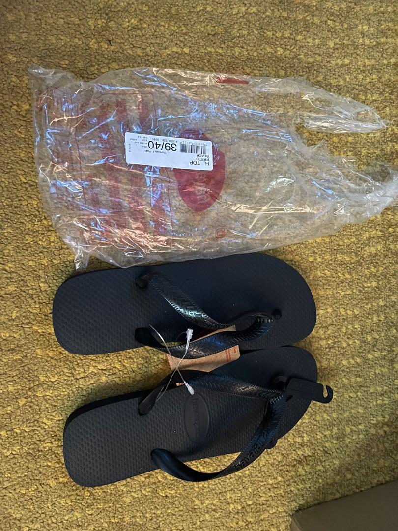 Havaianas Size 8 Black BNWT