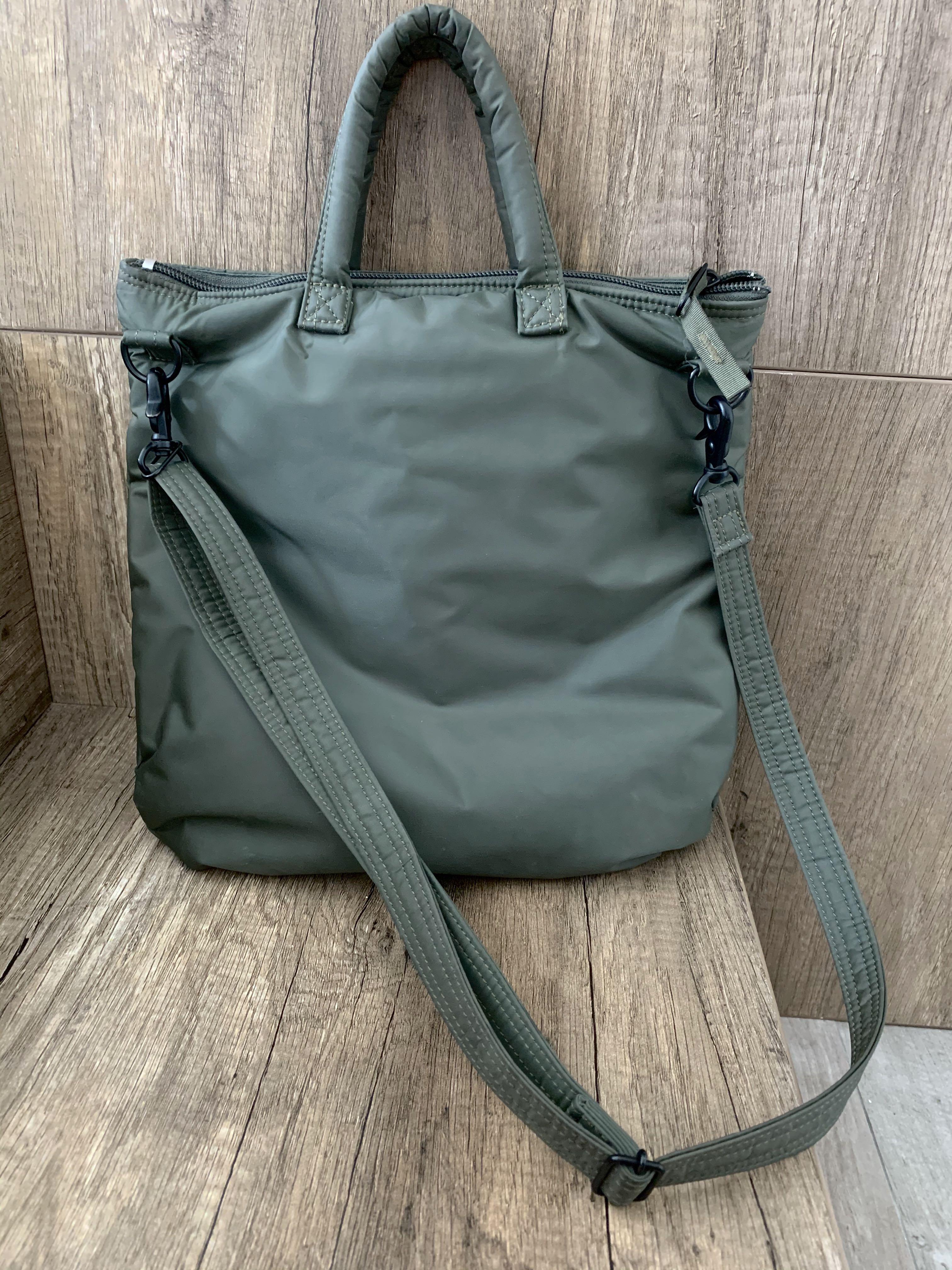 HEAD PORTER MINI HELMET BAG OLIVE DRAB