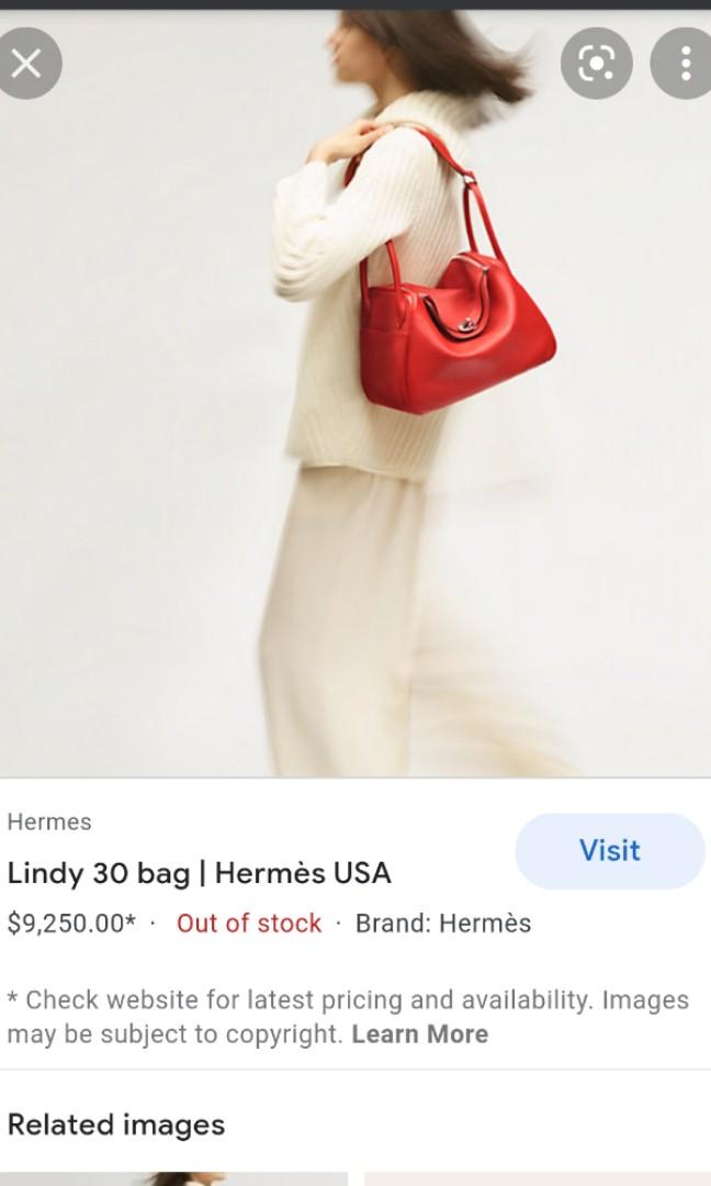 Hermes Lindy 30 - LuxeForYou