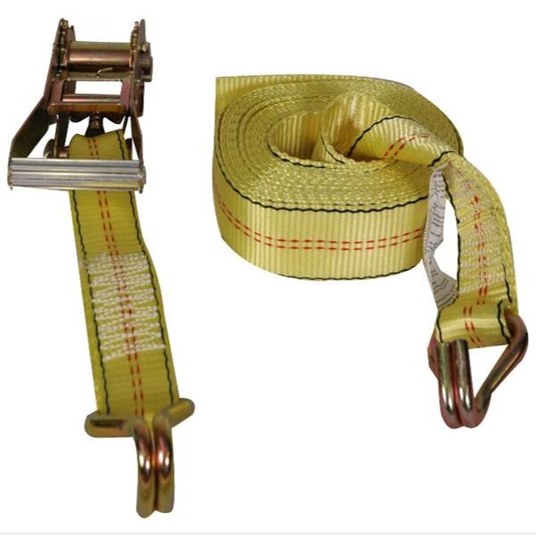 Highland 25ft Ratchet Tie Down (Category: Construction Tools & Equipment) located in Caloocan City. Submitted by dianethriftstore (Listing ID 1107078412, Image 2). Description: Super duty Ratchet Tie Down with double J-Hooks Precise tension adjustment to tighten down your cargo Ultimate vise-like gripping power Load capacity of 3300 pounds 10,000 pound break strength capacity.