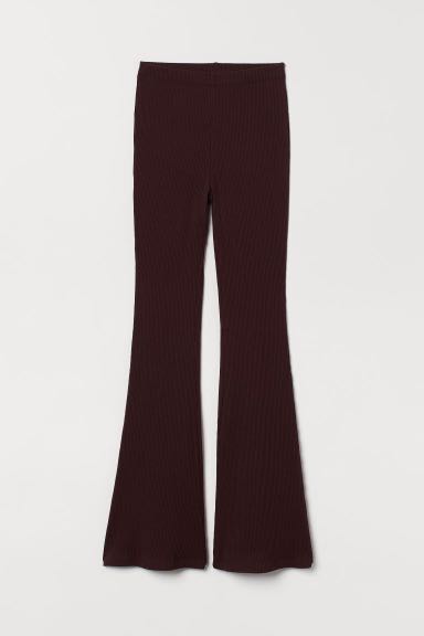 H&M Ribbed Jersey Pants