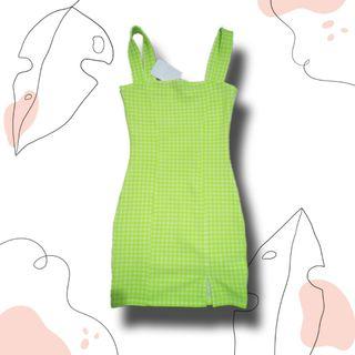 H&M Strap Dress Green