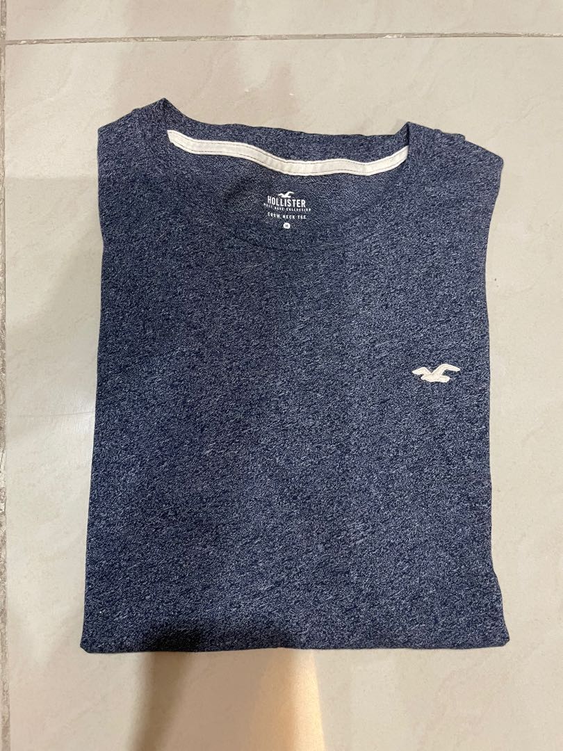 Hollister shirt - navy blue, Men's 