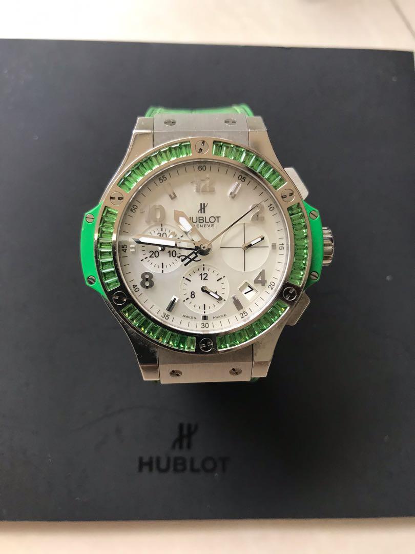 Hublot tutti frutti on sale green