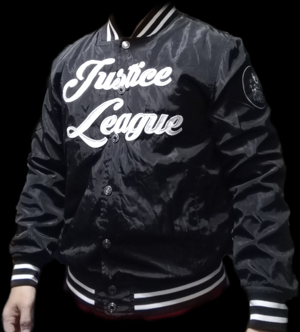 Justice league varsity jacket, Men's 