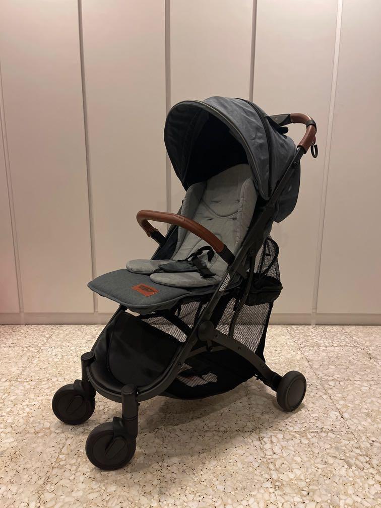 Keenz Stroller Dark Grey Babies Kids Going Out Strollers on