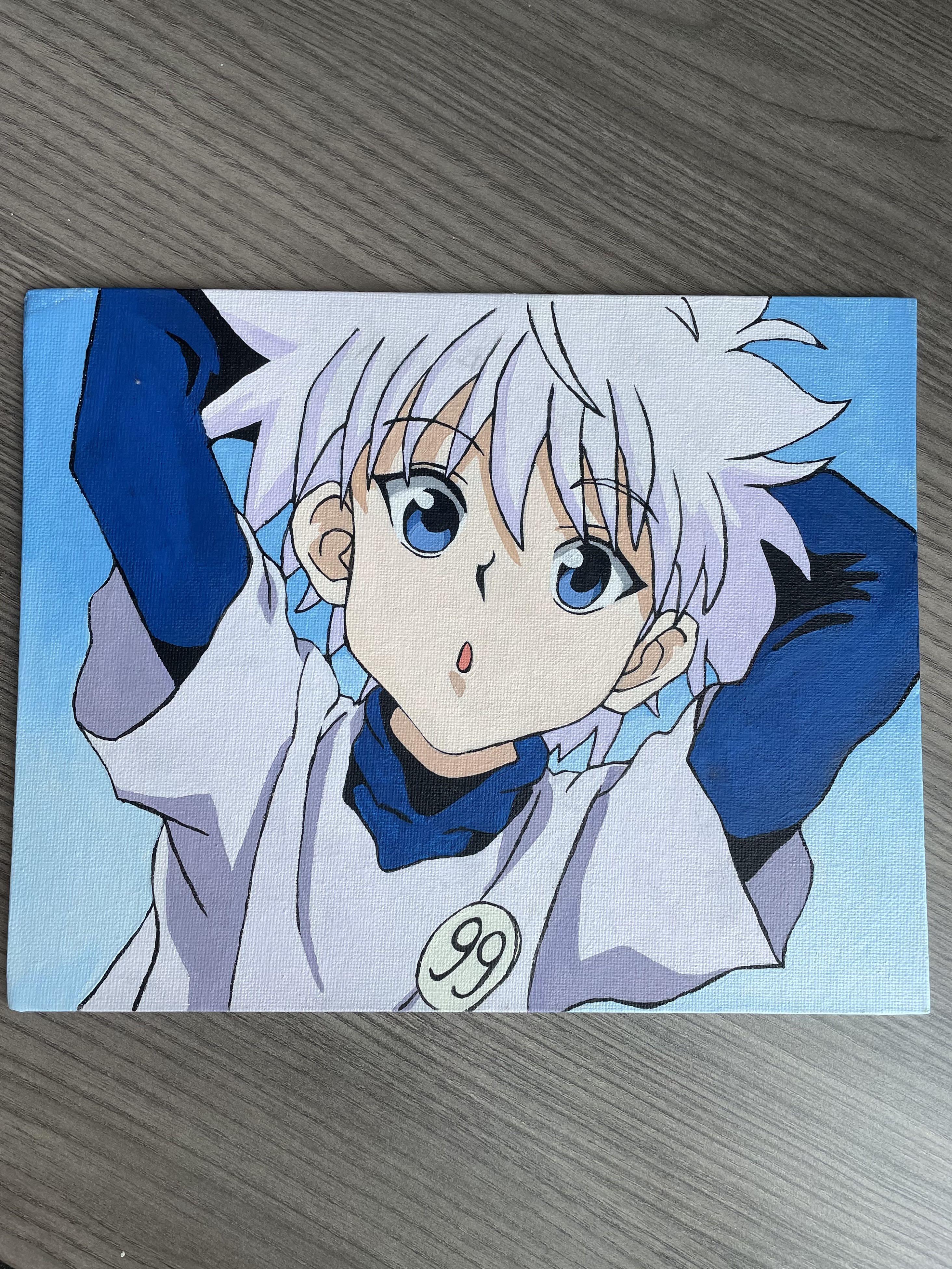 Acrylic Anime Painting: Haikyu Oikawa Tooru Canvas - Etsy