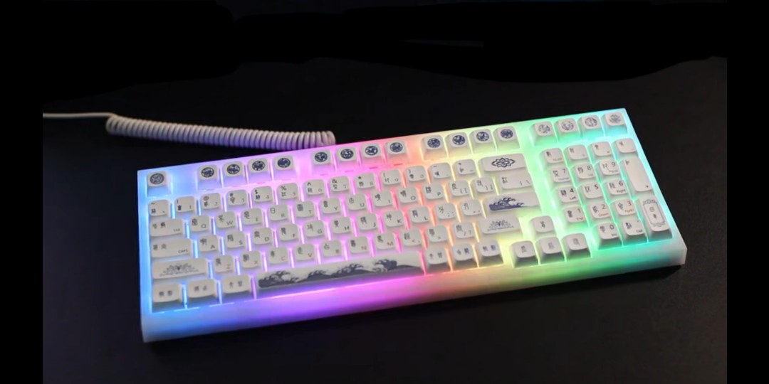 [Kit] Frosted Hotswap TY980 Custom Mechanical Keyboard Kit. [ Just need ...