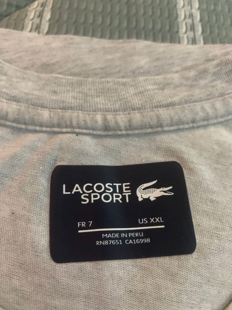 Lacoste Shirt (Category: Tshirts & Polo Shirts ) located in Mandaluyong City. Submitted by shadows_32 (Listing ID 1107186965, Image 2). Description: US Size.