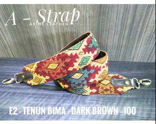 Leather tali strap tas kulit asli