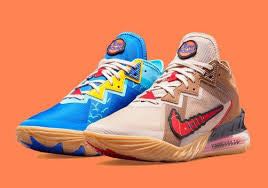 lebron 18 space jam orange