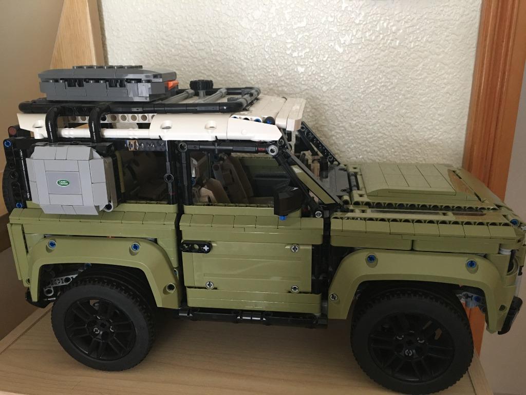 放二手已砌lego Land Rover Defender 42110 興趣及遊戲 玩具 遊戲類 Carousell