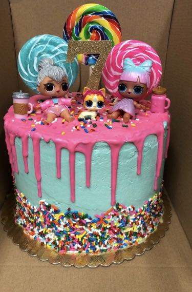 LOL Doll Cake - Charity Fent Cake Design - Birthday Cakes