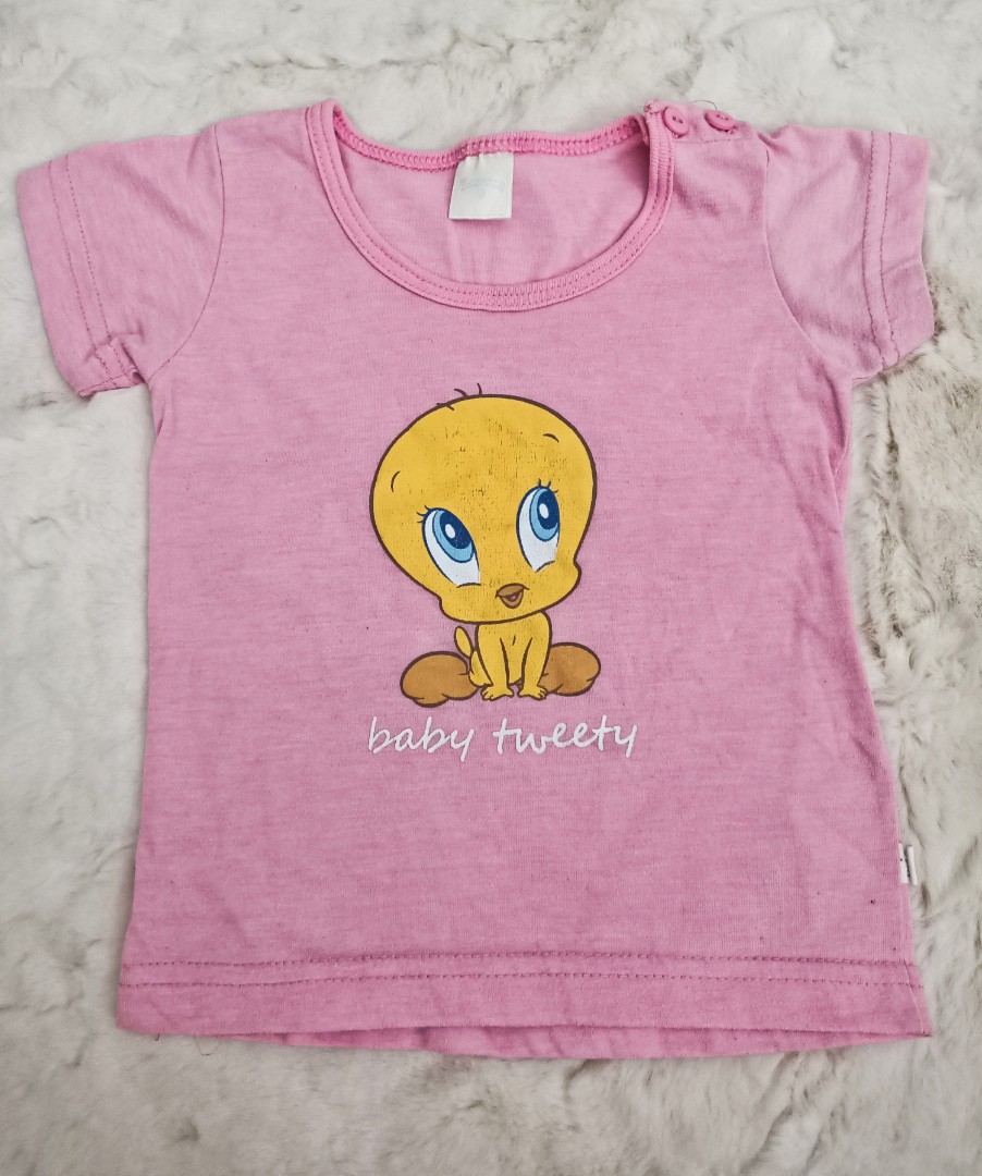 Looney tunes tweety bird shirt, Babies  Kids, Babies  Kids Fashion on  Carousell