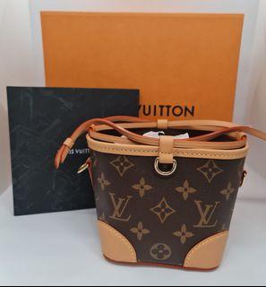 Louis Vuitton LV GHW Mini Noe Shoulder Bag M57099 Monogram Brown