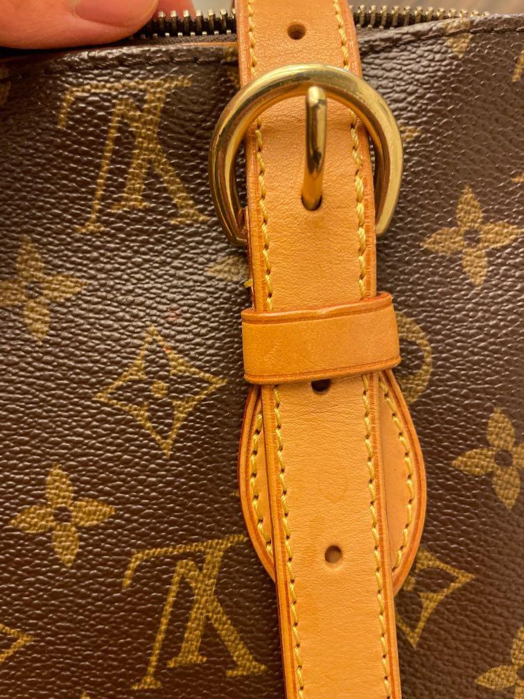 LOUIS VUITTON LV Popincourt Haut Used Tote Handbag Monogram Leather M40007  #AF75