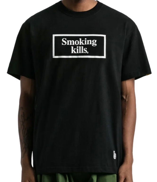 M Fr2 Smoking Kills Tee Men S Fashion Tops Sets Tshirts Polo Shirts On Carousell