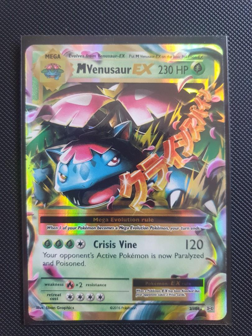 Mega Venusaur Ex 2 108 Hobbies Toys Toys Games On Carousell Mega Venusaur Ex 2 108 Hobbies Toys Toys Games On Carousell