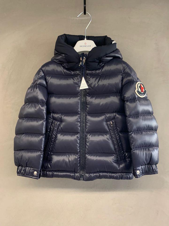 良品☆モンクレール・キッズ ワッペン付 ナイロンジャケット(8A)128