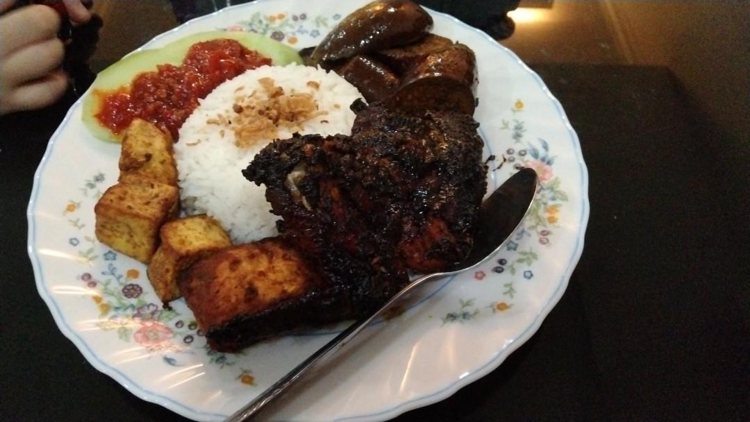 Nasi Ayam Bakar Food Drinks Local Eats On Carousell