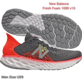 New Balance Men Fresh Foam Lightweight Running Shoes M1080v10 - Shoe City